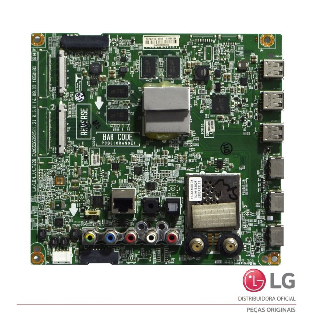 PLACA PRINCIPAL LG 70LB7200 EBU62522401 EBU62808124 EAX65363905 Placa Principal LG www.soplacas.tv.br